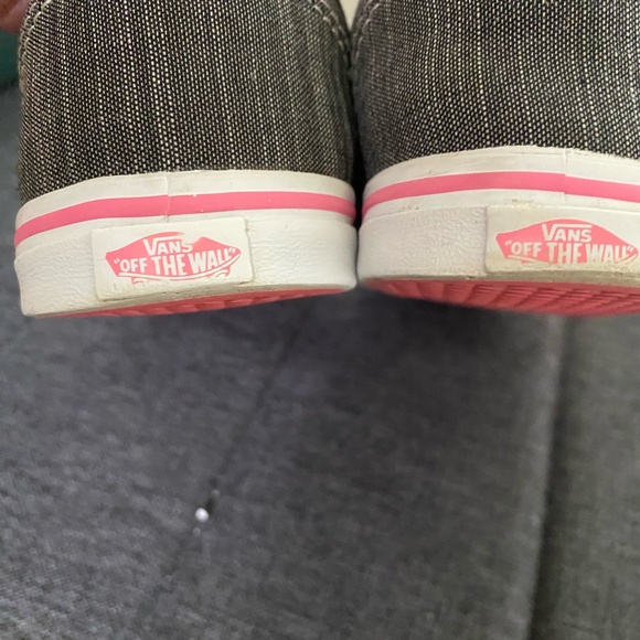 Vans Atwood Low Top Canvas Grey/Pink Skate Casual Womens Sneakers-Sz-5 - Picture 12 of 15